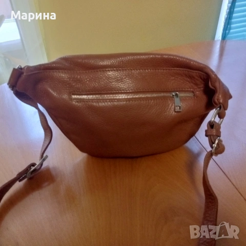 Дамска чанта естествена кожа , снимка 2 - Чанти - 54900627