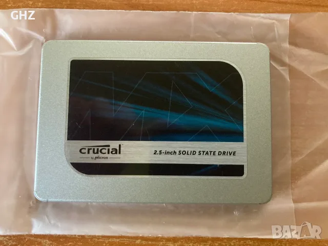 Crucial MX 500 / 500GB / SATA / SSD , снимка 2 - Твърди дискове - 54357998