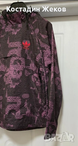 Дамска оригинална ветровка. Като нова. Adidas , снимка 9 - Спортни екипи - 53990894