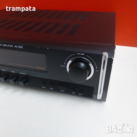 НАЙ ДОБРАТА ОФЕРТА Усилвател / Кариоки McVoice AV-698, снимка 4 - Ресийвъри, усилватели, смесителни пултове - 54606982
