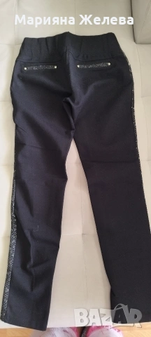 Дамски панталон с принт, снимка 5 - Панталони - 54306152