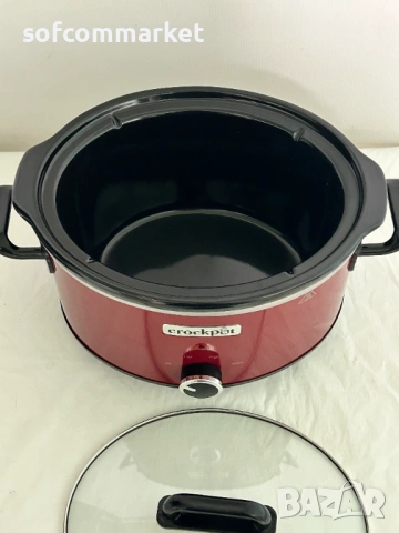 Уред за бавно готвене Crock-Pot SCV400RD (3.5L, Червен) + ГАРАНЦИЯ, снимка 3 - Мултикукъри - 54854969