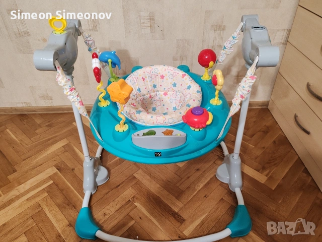 Бебешко бънджи Moni Vista / Музикален активен център, снимка 2 - Детски люлки - 55212804