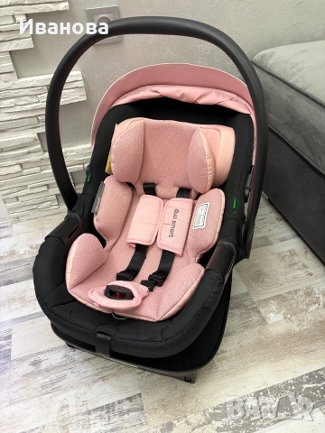 Столче за кола Chipolino Duo Smart i-Size + ISOFIX база, снимка 4 - Столчета за кола и колело - 55082243
