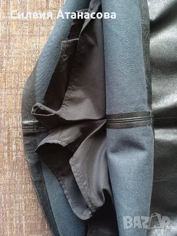 Пола кожена Stradivarius , снимка 5 - Поли - 55665963