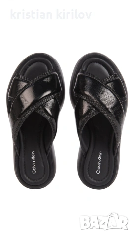 Кожени чехли Calvin Klein , снимка 2 - Чехли - 55023009