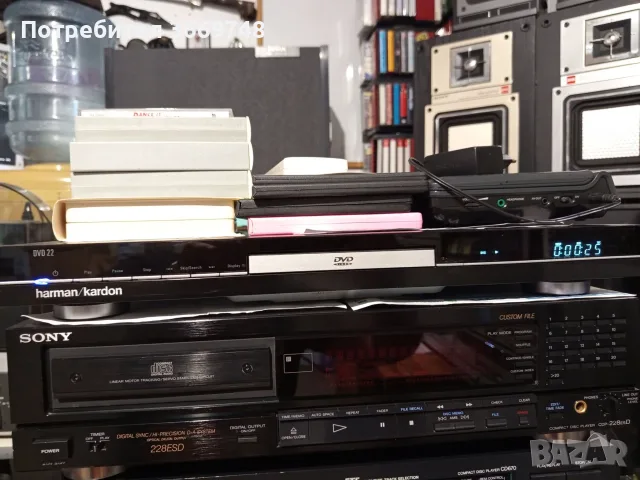 Продава се рядък и качествен плеър Harman/Kardon dvd 22