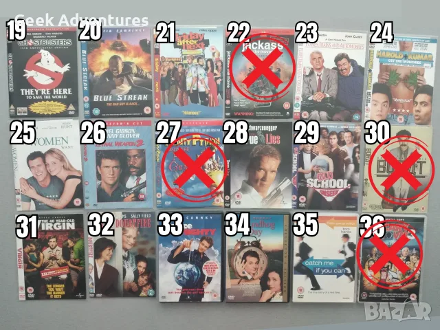 Комедия Филми DVD's - Оригинални Дискове на Английски Език, снимка 3 - Комедии - 47015749