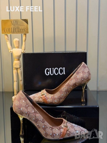 GUCCI ⚜️Дамски Обувки , снимка 9 - Дамски обувки на ток - 54152334