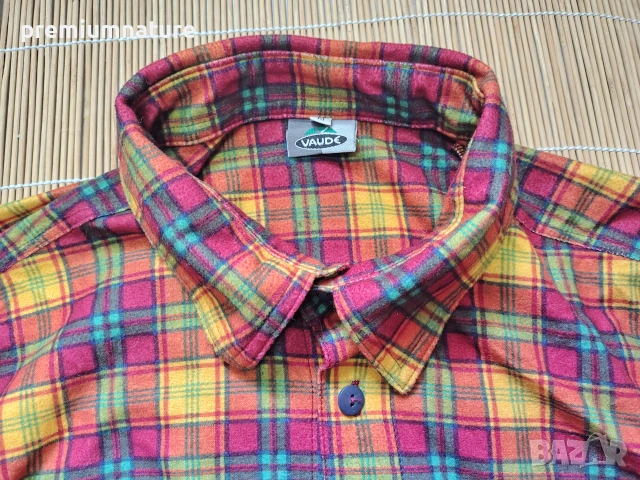 🏷️ Vaude / мъжка риза, снимка 7 - Ризи - 55222349