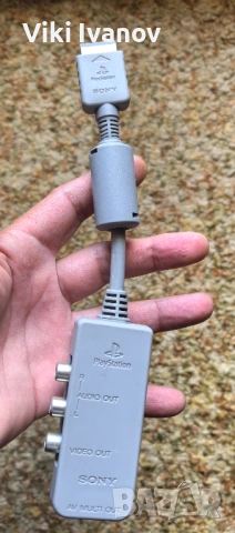 PS1 AV ADAPTER , снимка 2 - Друга електроника - 54215742
