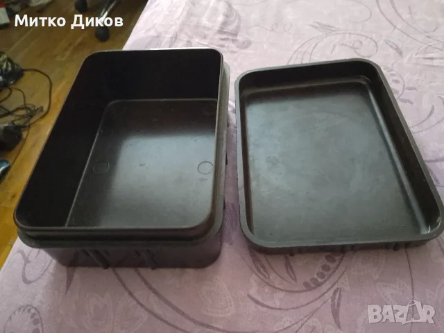 Винтидж бакелитова кутия от IIсв.война немска Вермахт офицерска като нова 200х145х80 мм, снимка 4 - Други ценни предмети - 55692469