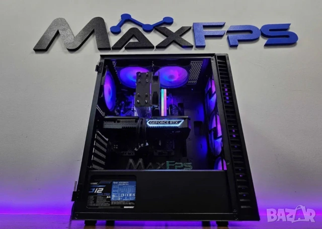 Компютър За Игри! RTX 5060, AMD Ryzen 5 5600, SSD 1ТВ, 16 RAM, снимка 8 - Геймърски - 54338468