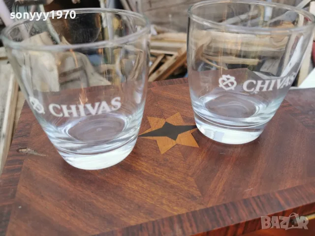 CHIVAS X2 ЧАШИ ЗА КОЛЕКЦИЯ 0208261233L4, снимка 3 - Колекции - 55508634