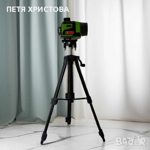 4D Лазерен Нивелир с 16 Линии (Четири Точков), снимка 5 - Измервателни инструменти - 54797277