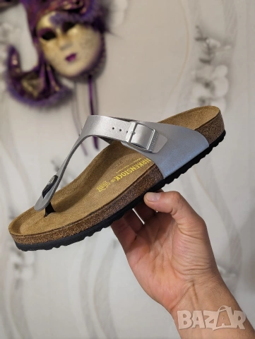 сандали Birkenstock Gizeh Birko-Flor номер 43, снимка 9 - Мъжки чехли - 54512355