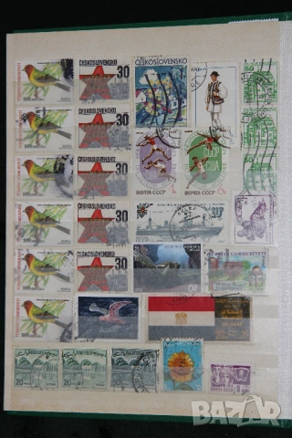 Класьор с пощенски марки, снимка 9 - Филателия - 54398682