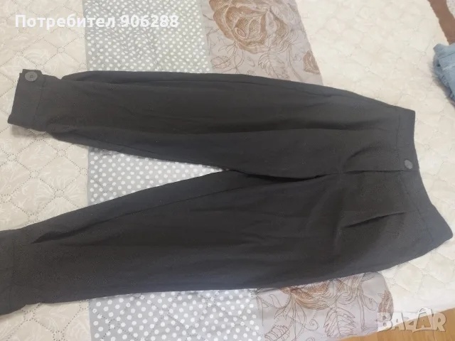 Чисто нов черен панталон Zara, размер XS ,но става и за С размер