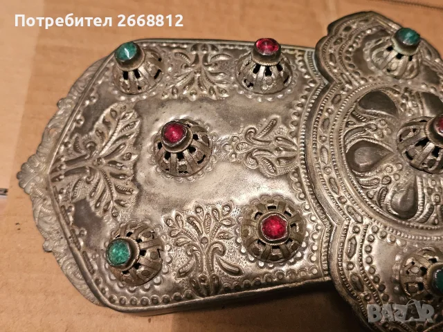 автентична македонска пафта, снимка 4 - Антикварни и старинни предмети - 55323481