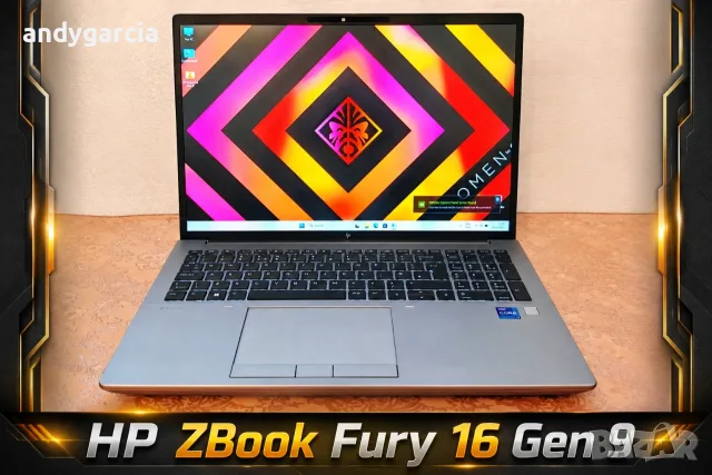HP ZBook Fury 16 G9/Intel Core i7-12800HX/NVdia RTX A1000 4GB/16GB RAM/512GB SSD NVMe/16' IPS FHD+
