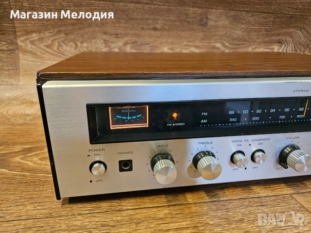 Ресивър Kenwood KR-1400 (1974г.) – Уникален звук, ТОП състояние!📻✨Японска винтидж класика!, снимка 9 - Декове - 55103366