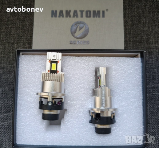*Нов модел*LED Крушки NAKATOMI(NAKAMOTO) D2S/D2R-12V-директен монтаж(без кабел), снимка 2 - Аксесоари и консумативи - 55099735