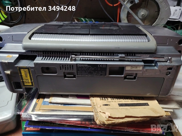 Касетофон Panasonic, снимка 3 - Радиокасетофони, транзистори - 52944403