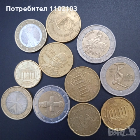 Монети евро евромонети 11