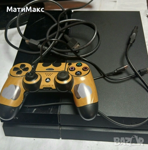 Playstation 4 + 1 контролер, снимка 4 - PlayStation конзоли - 54956048
