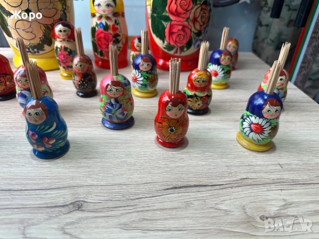 МАТРЬОШКИ “Семьоновки”на ЕДРО и на Дребно, снимка 7 - Колекции - 54079967