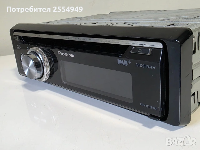 Авторесивър Pioneer DEH-X8700DAB – Bluetooth, USB, FLAC, 3xRCA (4V), снимка 2 - Аксесоари и консумативи - 55287071