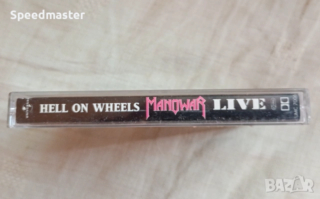 Manowar - Hell on Wheels.Live, снимка 8 - Аудио касети - 55077672