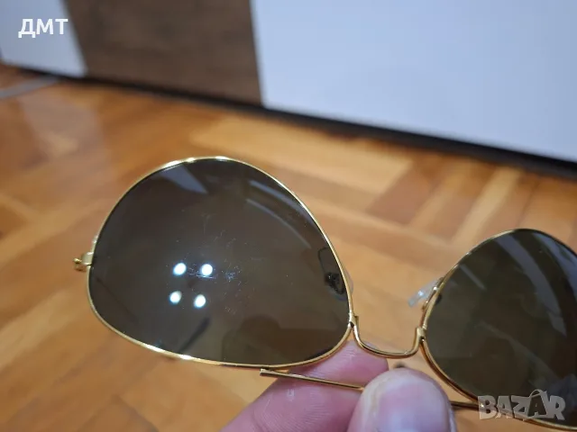 Слънчеви очила Rayban Aviator 58 , снимка 6 - Слънчеви и диоптрични очила - 55647186