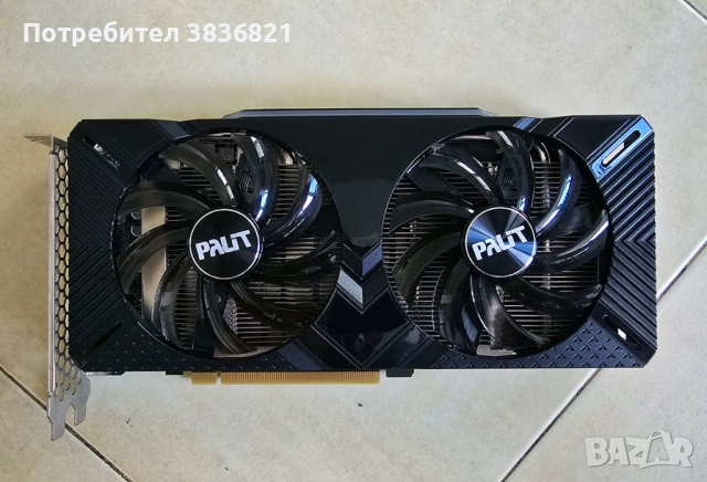 Запазена Palit Geforce RTX 2060 Dual 12Gb