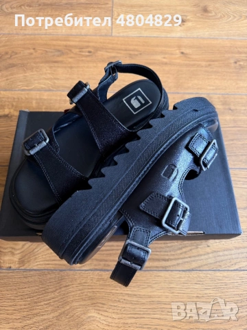 G-Star Raw ЧИСТО НОВИ Дамски кожени сандали, снимка 14 - Сандали - 54610844