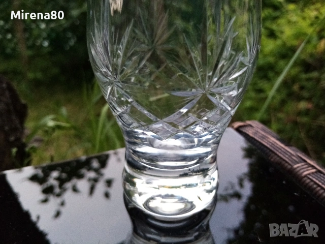 Български кристален сервиз за ракия, снимка 3 - Сервизи - 54948707