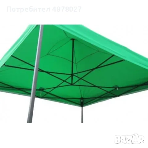 Сгъваема квадратна градинска шатра тип хармоника, снимка 9 - Други - 55439098