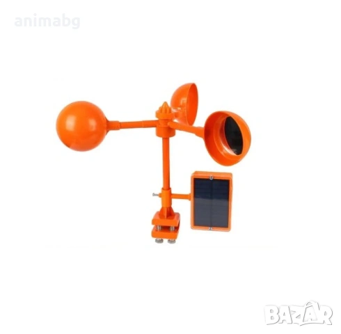ANIMABG Уред за прогонване на птици със соларно захранване, Движение от вятъра, снимка 9 - Други - 54516571
