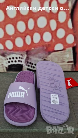 Английски оригинални  детски чехли Puma , снимка 6 - Детски сандали и чехли - 54379651
