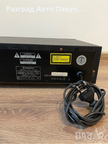 PIONEER PD-7100 - Качествен сд cd плеър на марката Пионер, снимка 9 - Други - 54577063