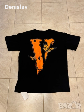 VLone тениски – 2 броя черни | Чисто нови, снимка 4 - Тениски - 54743756