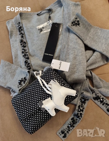 Aldo нова малка вечерна чанта с висулка кон, снимка 4 - Чанти - 52238254