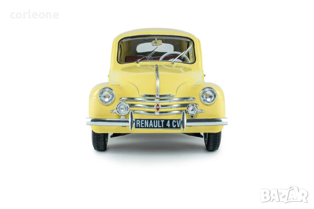 Renault 4CV 1961 - мащаб 1:18 на Solido моделът е нов в кутия, снимка 7 - Колекции - 55148443