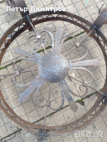 Ръчно кован полилей, снимка 2 - Декорация за дома - 53976421