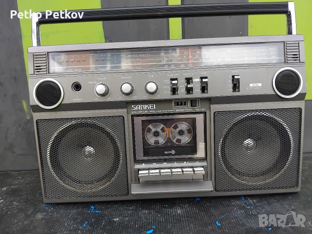 Продавам Ретро Касетофон ( SANKEI TCR- S71EE JAPAN)