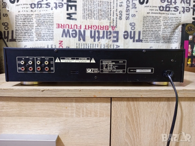 Еквалайзер"Kenwood"GE-56, снимка 6 - Еквалайзери - 55192309