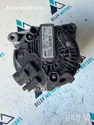 9664779680 12V динамо алтернатор Valeo от Ситроен Ц4 1.6 ХДИ 92к.с., 5ск., снимка 6 - Части - 55656449