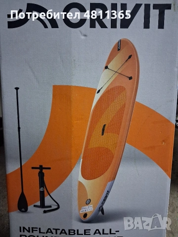 падълборд , борд сърф crivit stand ut paddle board