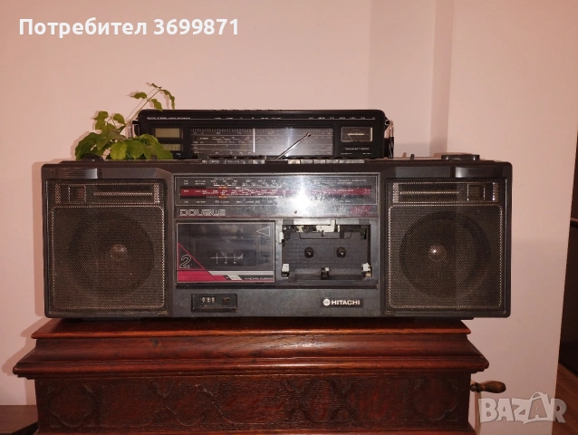 Радиокасетофони Хитачи., снимка 5 - Антикварни и старинни предмети - 55015676