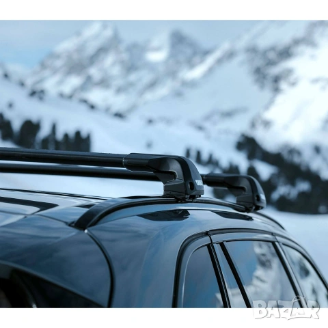 Напречни греди Thule WingBar Edge Flush багажник за автомобил сиви / черни, снимка 7 - Аксесоари и консумативи - 55011278